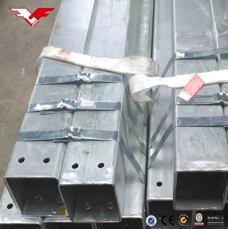 Galvanized Steel Perforated Square Tube